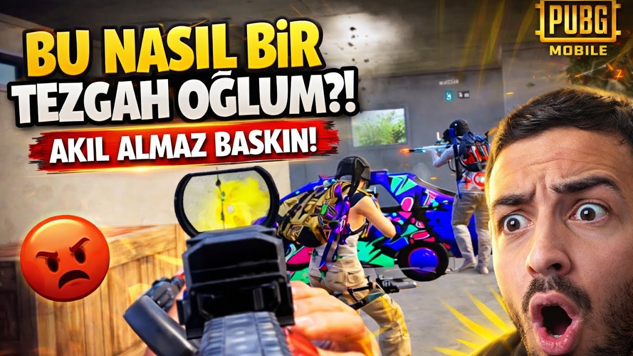 BU NASIL BİR TEZGAH OĞLUM? 🤔 AKIL ALMAZ BASKIN! PUBG MOBİLE