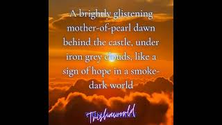 Good morning from Trishaworld 946!