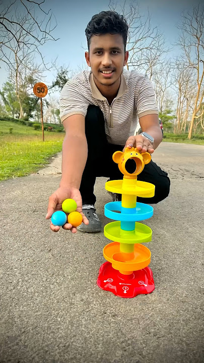 Play Nation Premium Roll Ball Giraffe Shaped Set
