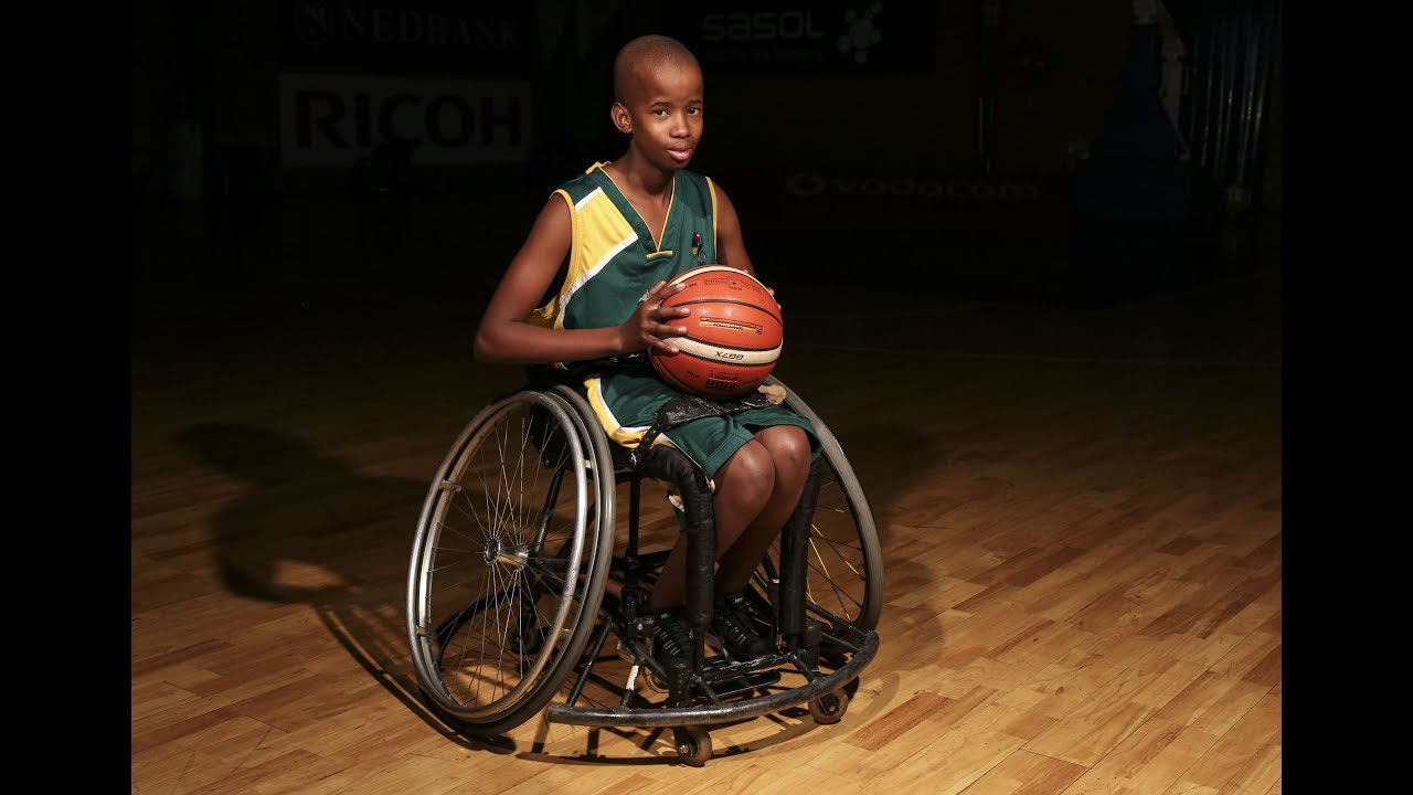 Wheelchair Basketball South Africa U23 Player (2017) Bofelo Ramonne YouTube