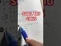 Soal TIU CPNS #maths #cpns #cpns2024 #bimbingancpns #bimbinganbelajar #TIU