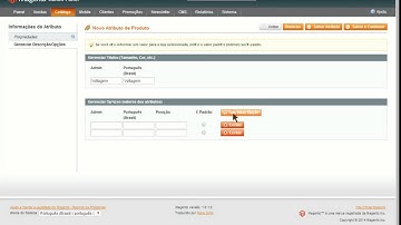Magento - Como criar atributos