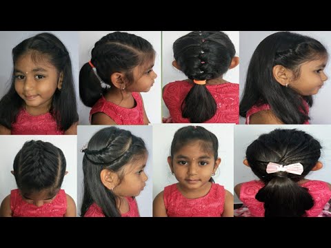 # Beautiful hairstyles for kids short hair || kids hairstyle || Girl&rsquo;s  hairstyles for short hair ||