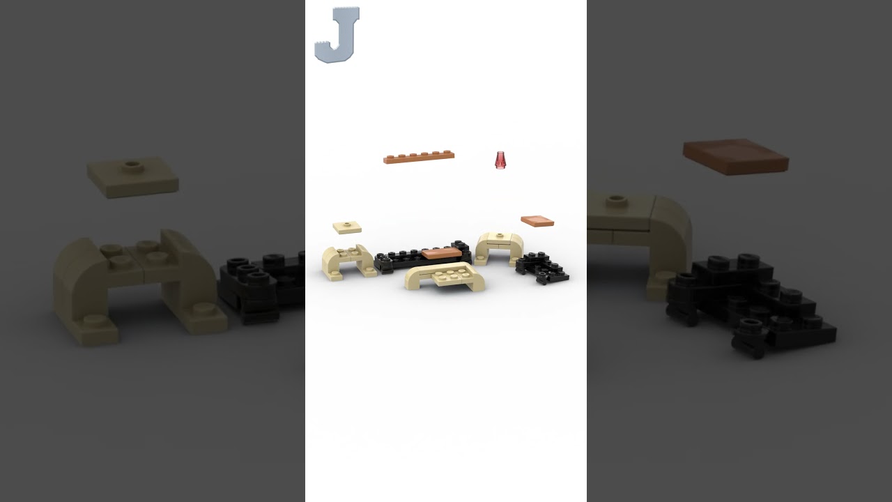 LEGO Modern Living Room Set Speed Build 