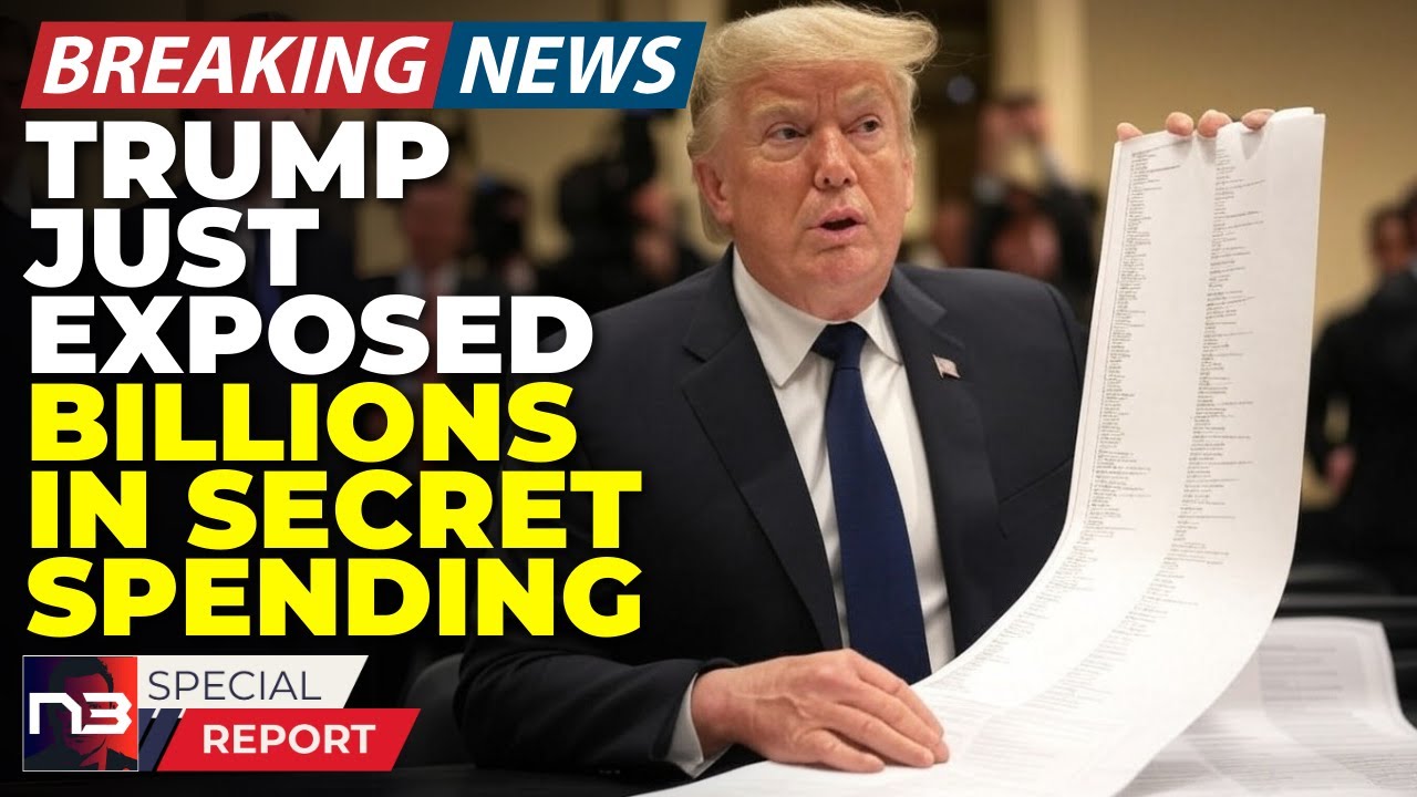 ⁣🚨BREAKING: Trump Just Turned To The Camera And Read The Government's Secret Payment List