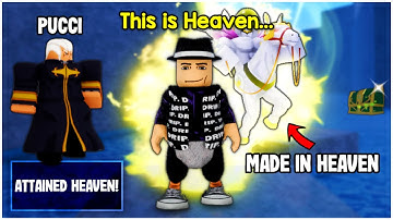 Obtaining This *NEW* Heaven Ability In JoJo: Golden Records