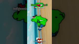 Ethnic map of Brazil #mapper #mapping