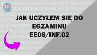 HOW DID I STUDY FOR THE EE08/INF.02 EXAM