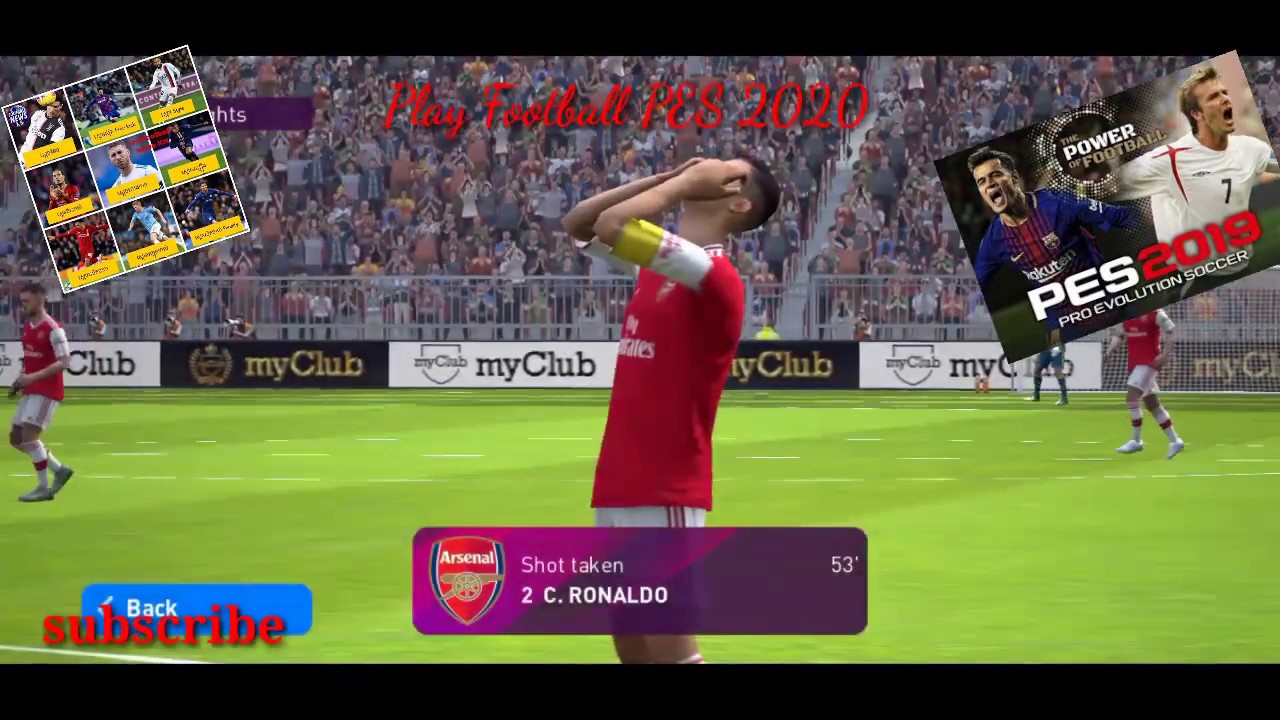 Ronaldo Goals Kick PES 2020 Mobile  Highlight