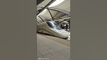 Harmain high speed train, jeddah to mecca🚆 #saudiarabia #mecca #shorts #travel #train #dubai