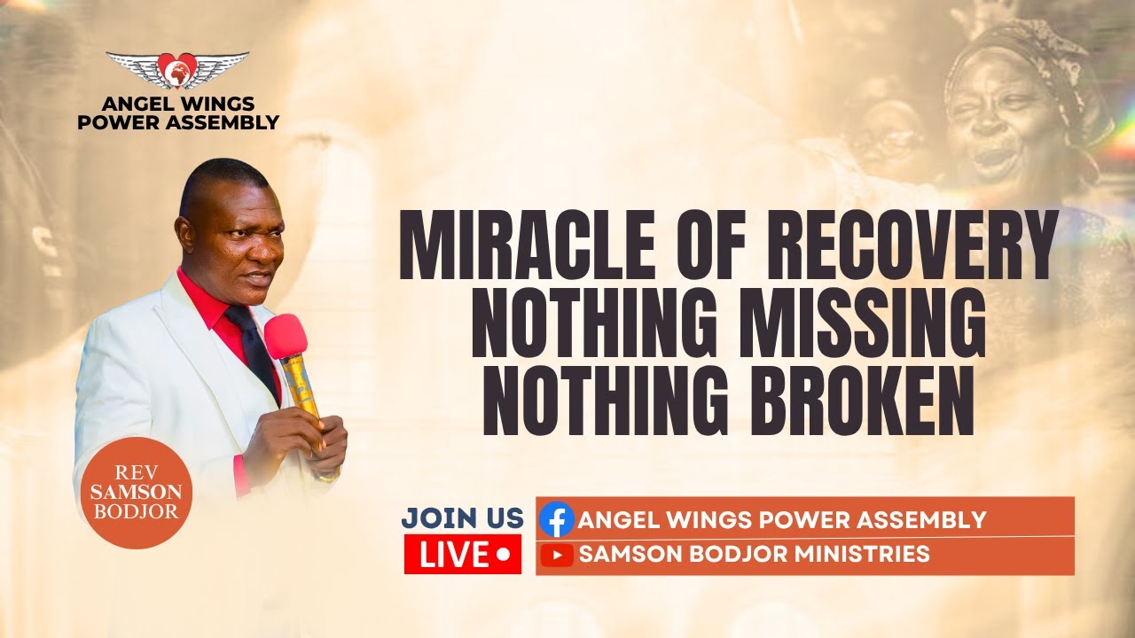 Miracle of Recovery | Nothing missing nothing broken
