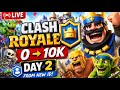 Day 2:Can I Reach 10K From 0? 😳 New Account Challenge
