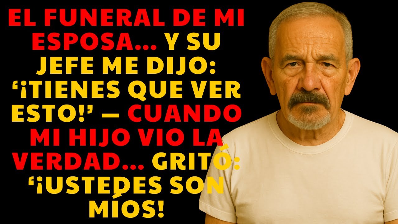 El Día Del Funeral De Mi Esposa, Su Jefe Me Llamó: “¡Tienes Que Ver Esto!