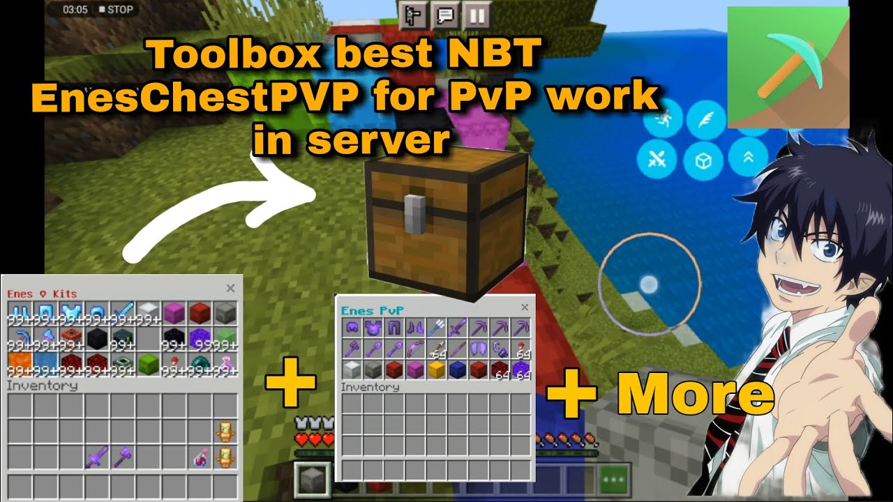 Toolbox Premium Nbt Kit Eneschestpvp For Pvp Work On Server Or Realm