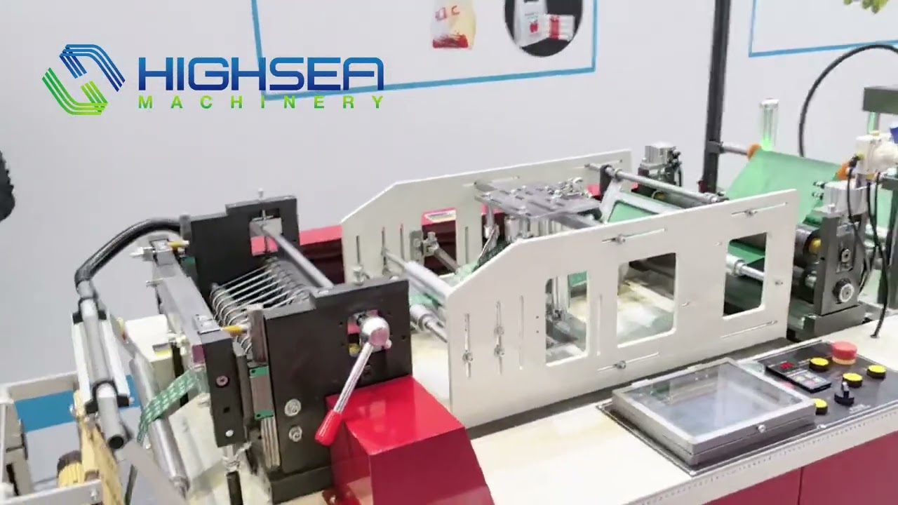 HSDP-400 Pet Waste Bag On Roll Making Machine