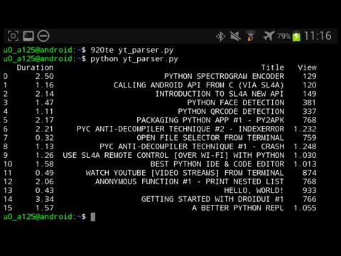 🐼️ SCRAPING YOUTUBE VIDEOS DATA