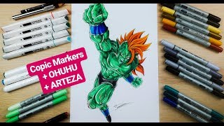Today's video is about my first and strongest original character named
aglot! i used arteza, ohuhu & copic markers for the coloring! drawing
turned out a...