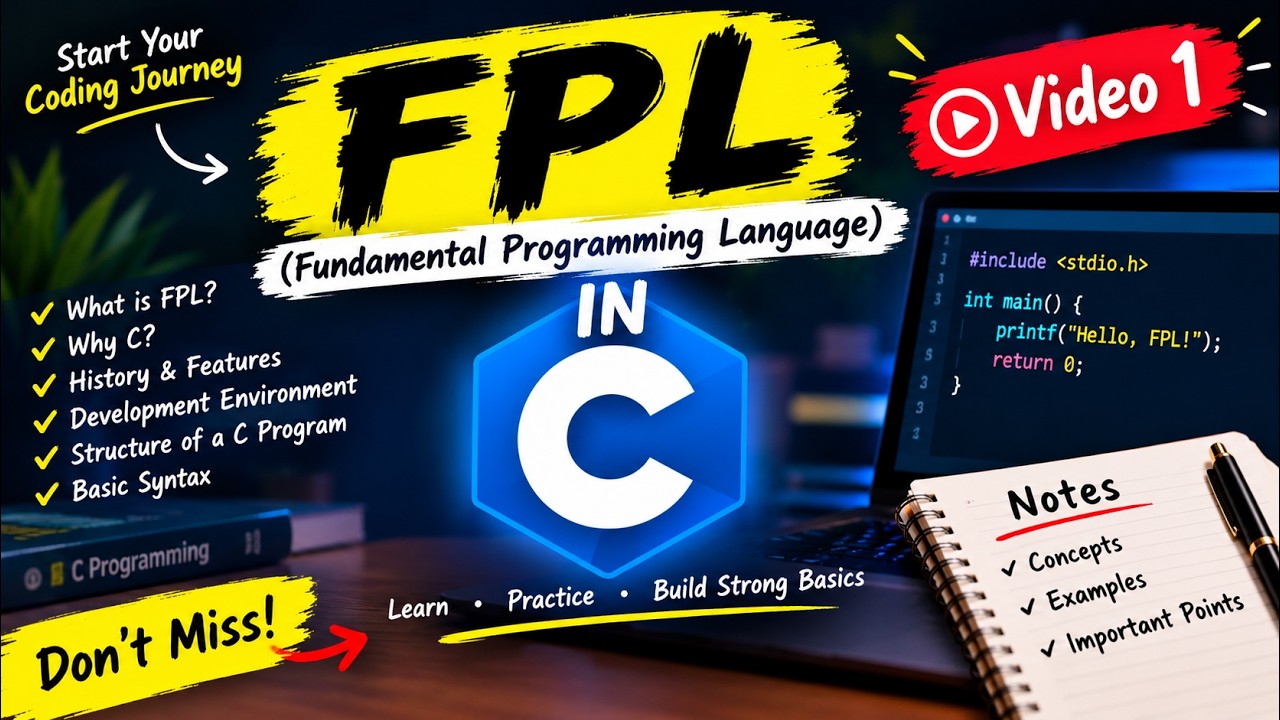 FPL Notes in C 📚 | Functional Programming Language in C | Engineering ...