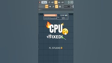 How to fix FL Studio high CPU 👀💯