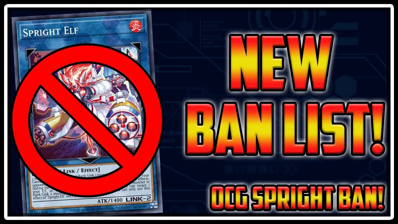 Spright Elf BANNED! New Banlist for Yu-Gi-Oh! OCG!