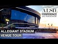 Alsd 2021 visits the luxurious death star allegiant stadium