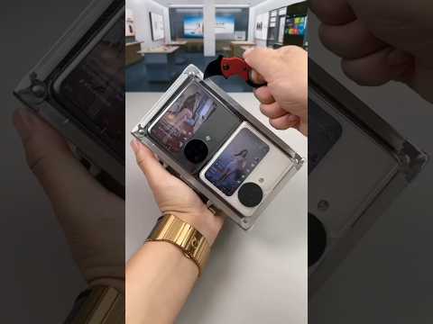 From Flat to Fantastic | Foldable Smartphone Unleashed #shorts