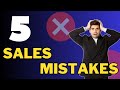 5 Sales Mistakes Salespeople in India & Pakistan Must Avoid!