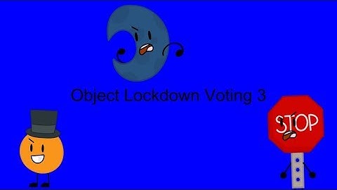 Object Lockdown voting 3