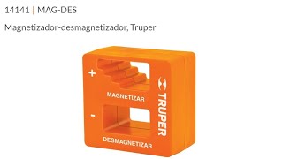 Magnetizador-desmagnetizador, TRUPER 14141 (MAG-DES) by Unboxingnewtools 96 views 3 months ago 3 minutes, 9 seconds