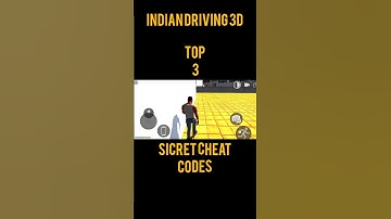 Top 3 Sicret Cheat Codes 🤫.