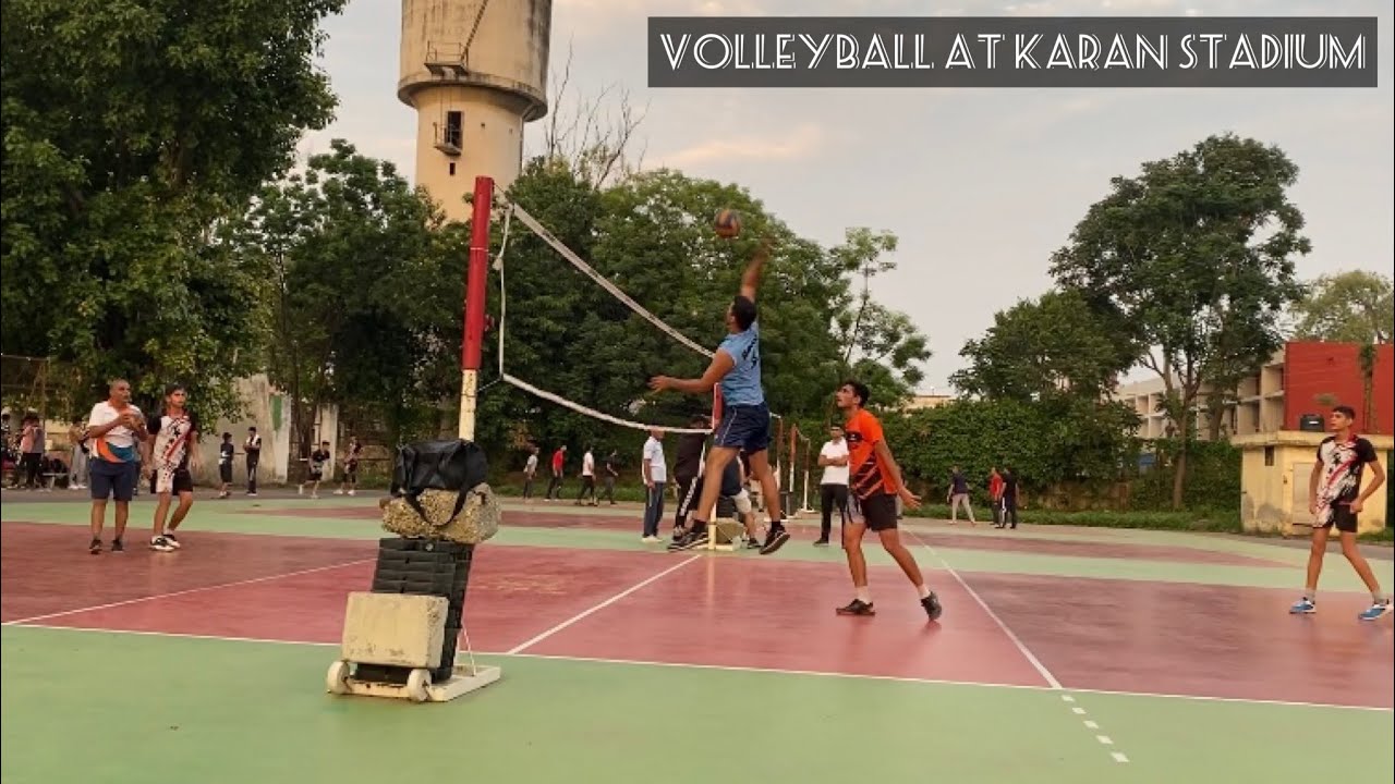 Chalo Stadium volleyball khelne karan Stadium karnal YouTube