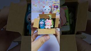 asmr packing labubu vs mymelody vs mymelody cookie box #satisfying #sanrio #shorts #funny #asmr