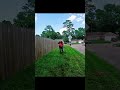 #short #shorts #mowing #edging #cleanup #asmr #satisfying #sbmowing #cleaning #overgrownyard #fypシ