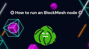 ⚙️How to run an BlockMesh node — Step by step tutorial⚙️