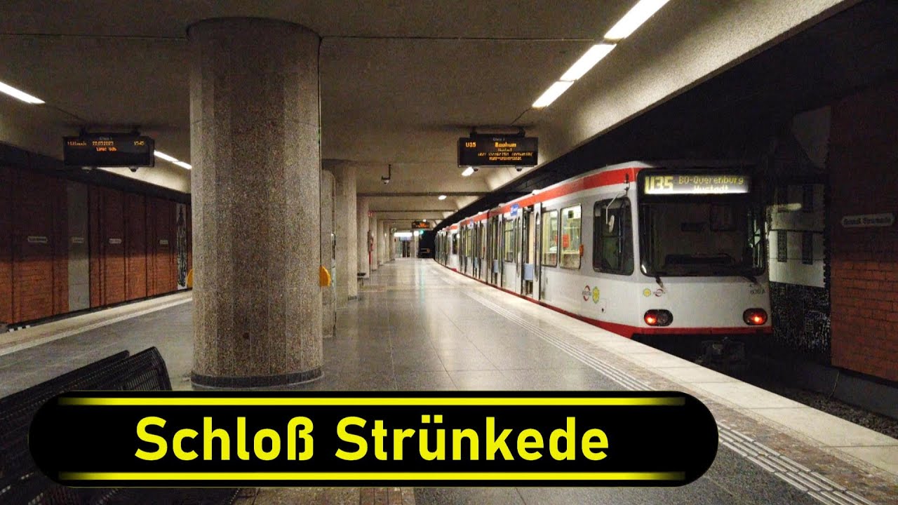 Stadtbahn Station Schloß Strünkede - Herne 🇩🇪 (Stadtbahn Bochum) - Walkthrough 🚶