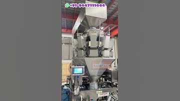 Stand Up Pouch Packaging Machine | Premade Bag Packing Machine | Fully Automatic Pouch Packing Demo
