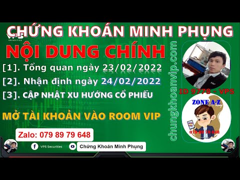 Video Chứng khoán hàng ngày 23/02 ✅ Nhận định thị trường... - youtube