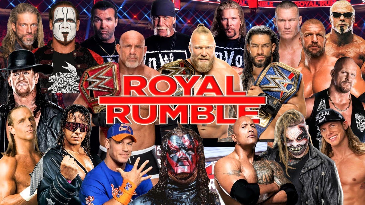 20-Man Royal Rumble - Legends and All Stars | WWE 2K22 | 4K