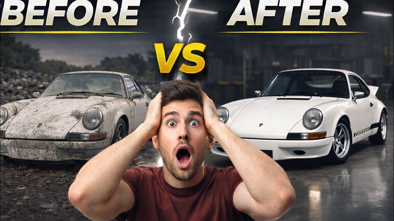 Abandoned Porsche 911 Carrera RS 2.7 1973 → Factory New | ASMR Restoration (Before vs After)