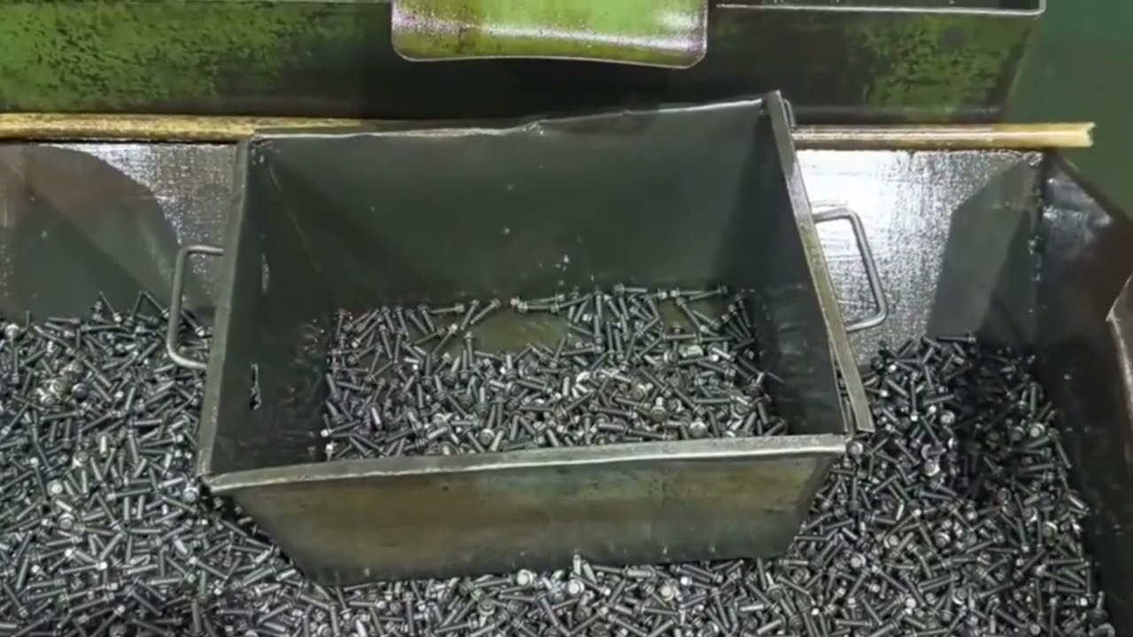 How Hex flange Bolt (Fully Threaded Bolt) Carbon Steel is formed