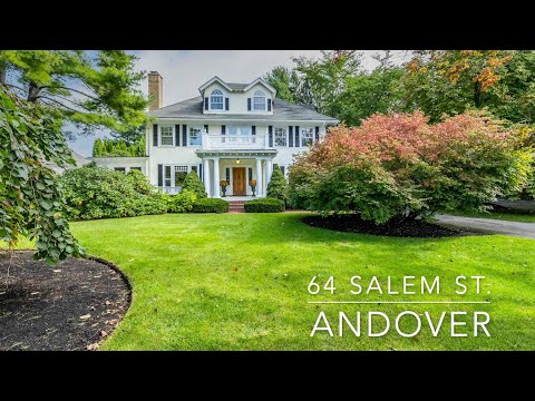 64 Salem St., Andover, MA home video tour