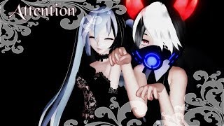 [MMD x OC] Attention {60 fps}