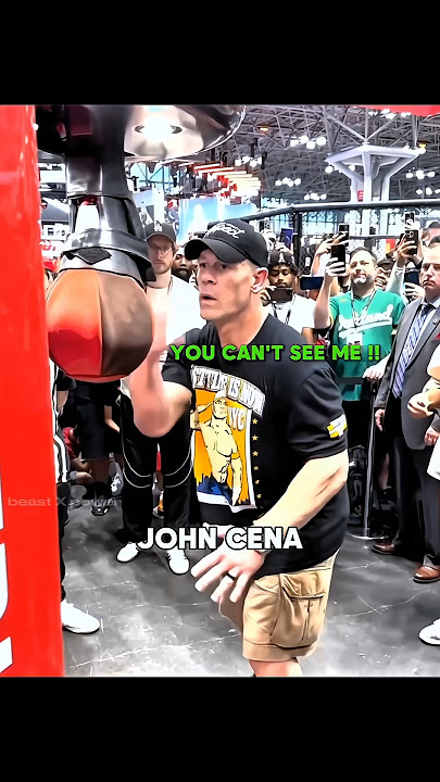 John Cena hits invisible punch 🫥☠️