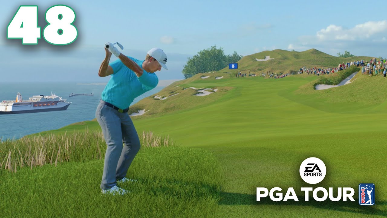 WHISTLING STRAITS IS A BATTLE EA Sports PGA Tour Career Mode Part 48 YouTube