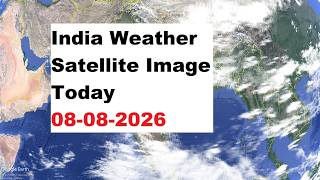 India Weather Satellite Image Today 08-08-2026 | India Weather #imd #weather screenshot 4