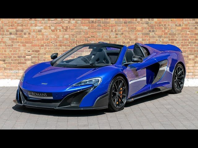 2016 McLaren 675LT Spider - MSO Burton Blue - Walkaround, Interior