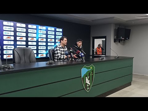 Kocaelispor-Şanlıurfaspor maçı sonrası Cihat Arslan konuştu