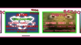 THE ATOM SKIN AND TURTLE SKIN SHOWCASE | SHOOT PEOPLE OFF A MAP SIMULATOR NEW UPDATE