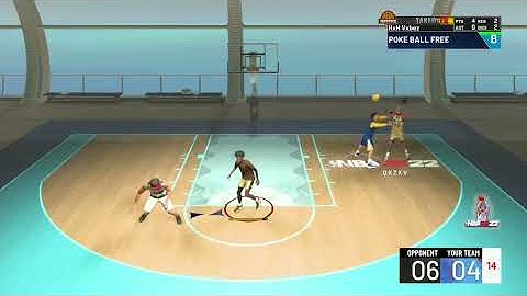 my first snatch block on my point guard