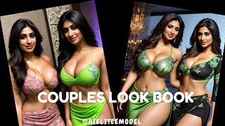 4K Fashion Fables: Model Lookbook Legends | Plus Size Models | bikini  ai